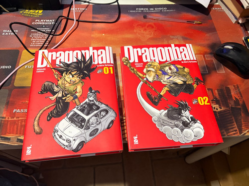 Manga dragonball 1 e 2 - manga,