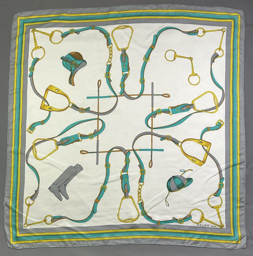 Magnifique foulard vintage - vintage,