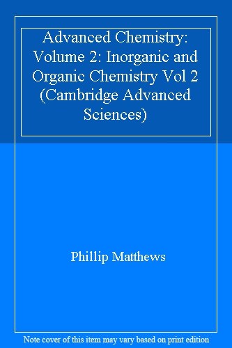 Advanced chemistry volume 2 - chemistry:,