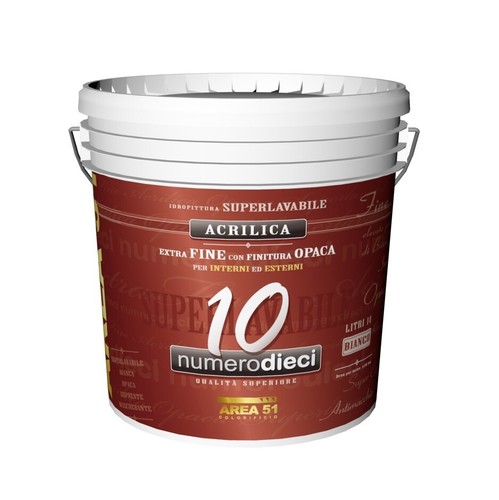 Pittura superlavabile 4lt - pittura,