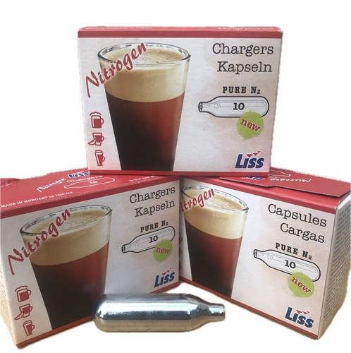 Cartucce azoto liss 2g - liss, 2,2g