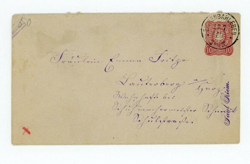 Intero postale corona - , aquila