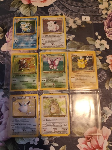 Lotto carte pokemon set base - lotto,