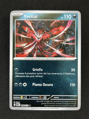 Pokemon yveltal - yveltal, ⭐️
