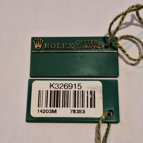 Rolex etichetta oscillante - etichetta,