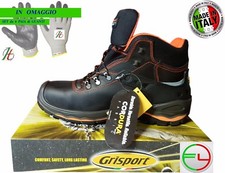 SCARPA ANTINFORTUNISTICA DA LAVORO GRISPORT 72003 + GUANTI LAVORO NUMERO 42 