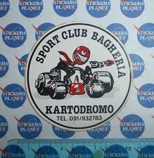 ADESIVO STICKER VINTAGE AUTOCOLLANT REGIONALE AUTO TUNING GO KART SPORT CLUB