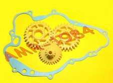 INGRANAGGI CONTROALBERO + POMPA OLIO APRILIA RS 125 - ROTAX 122  0234431 0634035