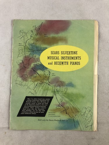 Sears silvertone musical - sears, silvertone,