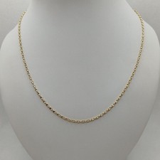 Collana oro 18k Unisex catena