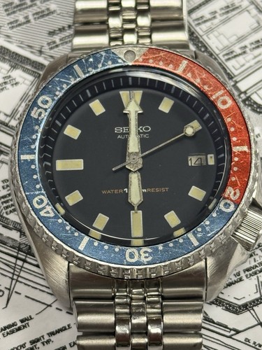 Seiko 7002 700a pepsi - 7002, "pepsi"