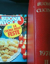 LA BUONA CUCINA 1978 RACCOLTA 2 VOLL. LA BUONA TAVOLA AA.VV. RIZZOLI 1978 
