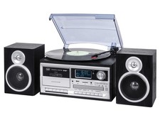 Trevi - Sistema Stereo Giradischi Con Ricevitore Digitale DAB DAB+ Bluetooth Enc