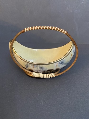 Cestino ceramica con manico - ceramica,