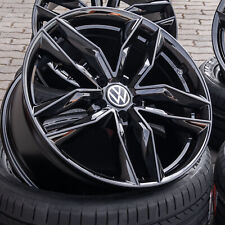 19 Pollici Cerchi In Lega DM05 Per VW Beetle E-Golf 8 7 EOS Sharan ET45 ABE Nero