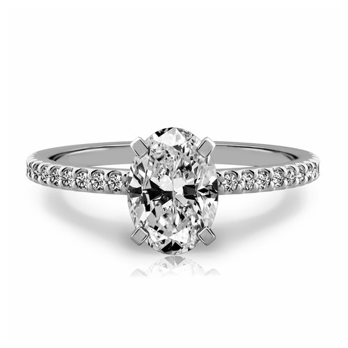 Anello fidanzamento oro - di,