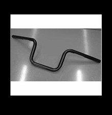 Manubrio per Harley Davidson Sportster Dyna Softail 25mm Nero Apehanger Basso HD