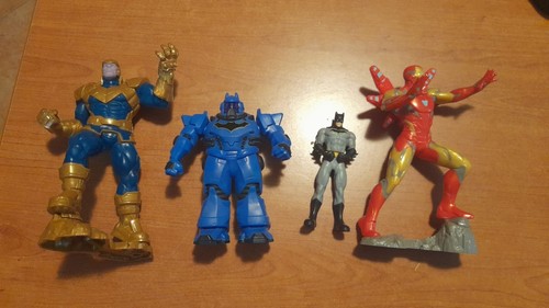 Lotto action figures supereroi - lotto,