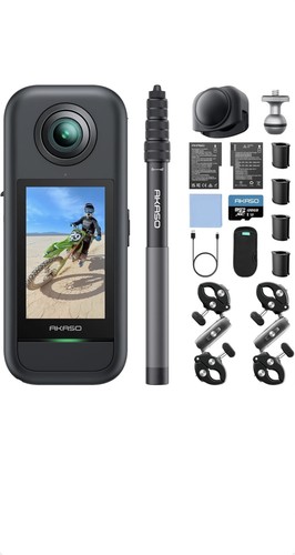 Action camera 360 moto combo - moto,