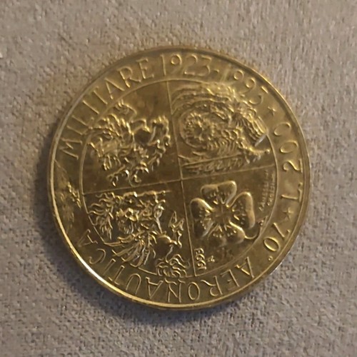 200 lire italia - 1993, fdc