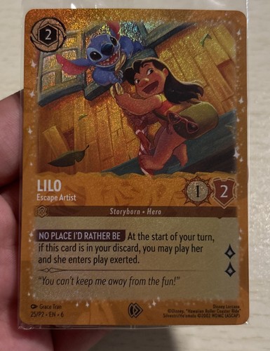 Disney lorcana lilo escape - lorcana,