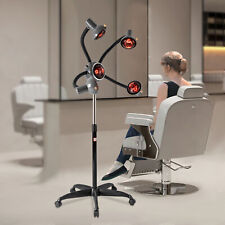 Lampada rossa 5 teste luce infrarossa terapia del calore salone tintura permanente capelli styling