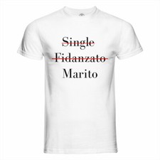 T shirt uomo single fidanzato