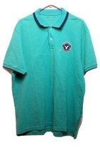 Polo American Eagle uomo diciannoveen Seventy Seven patch verde XXL b6