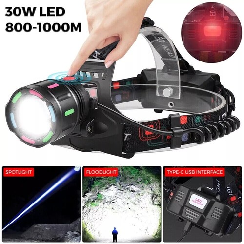 Torcia frontale led super - led,