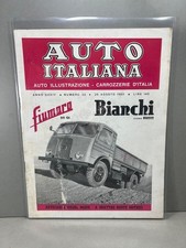 Auto italiana N 32 Agosto  1953 rivista Auto Carrozzerie Italia