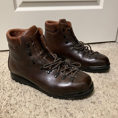 Stivali pelle scarpa vintage - pelle,