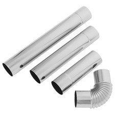  Tubo stufa a pellet 4 pezzi