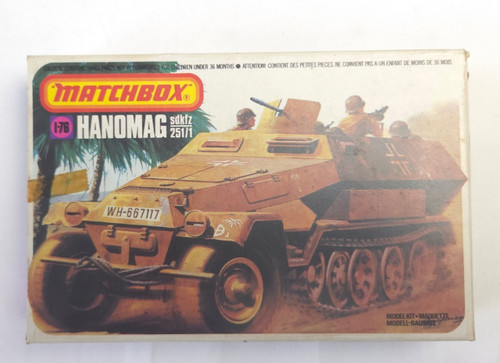 Matchbox 76 hanomag - pk-83, 1:76