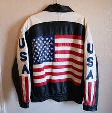 Giacca pelle uomo vintage