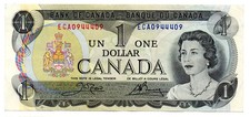CANADA - BANCONOTA DA 1