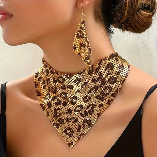 Set orecchini collana - , sciarpa