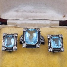 Set anello e orecchini Art