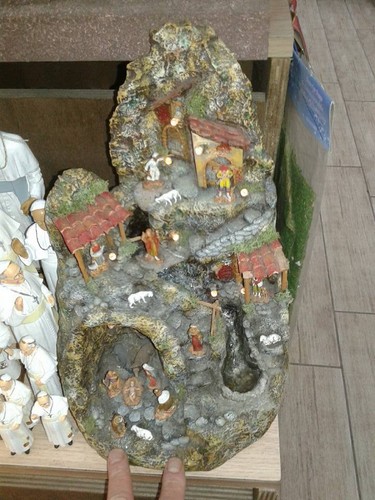 Presepe resina pastori 4cm - presepe,