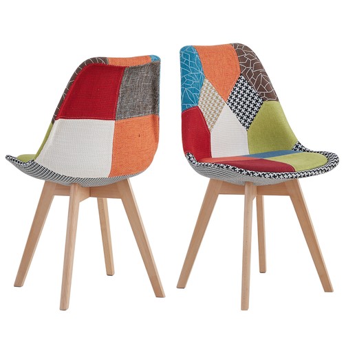 Set sedie patchwork - di, 2