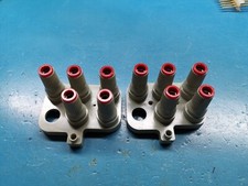 Multimetro HP Agilent 3456A connettore anteriore e posteriore pali di collegamento