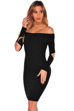 Abito aperto Nudo aderente