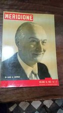  LIBRO:RIVISTA MERIDIONE 1962