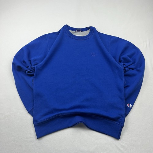 Felpa champion blu collo - champion,