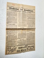 DER MORGEN RITAGLIO 1925