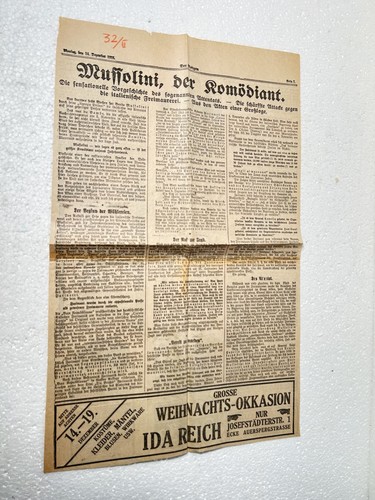 Der morgen ritaglio 1925 - morgen,