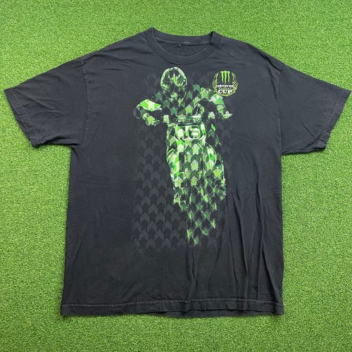 Shirt nera vintage monster - t-shirt,