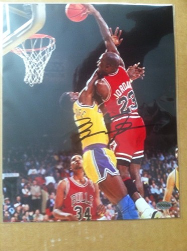 Foto firmata michael jordan - foto,