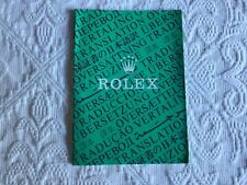 Libretto Traduzione Rolex