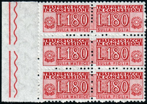 1955 lire 180 pacchi - 1955/81,