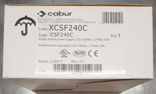 Cabur csf240c alimentatore - cabur,